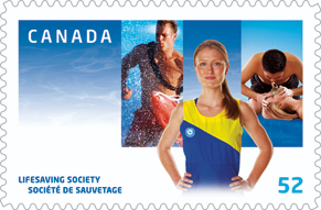 Lifesaving Society Canadian stamp